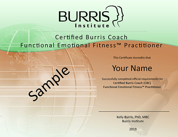 Sample Functional Emotional Fitness Certificate 